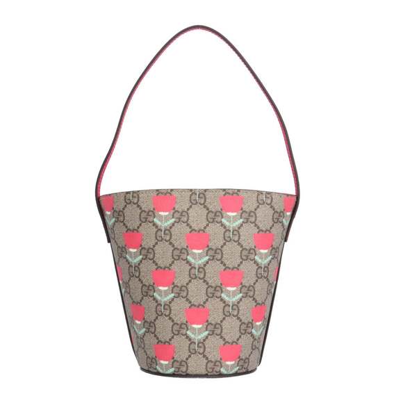 GUCCI Cream Canvas Bag - Picture 3 of 7